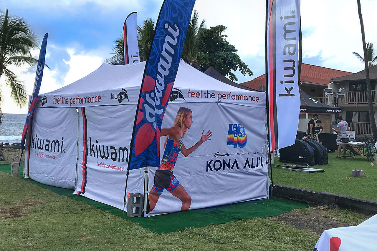 Kiwami Triathlon Stand - Kona Alii, Hawaii