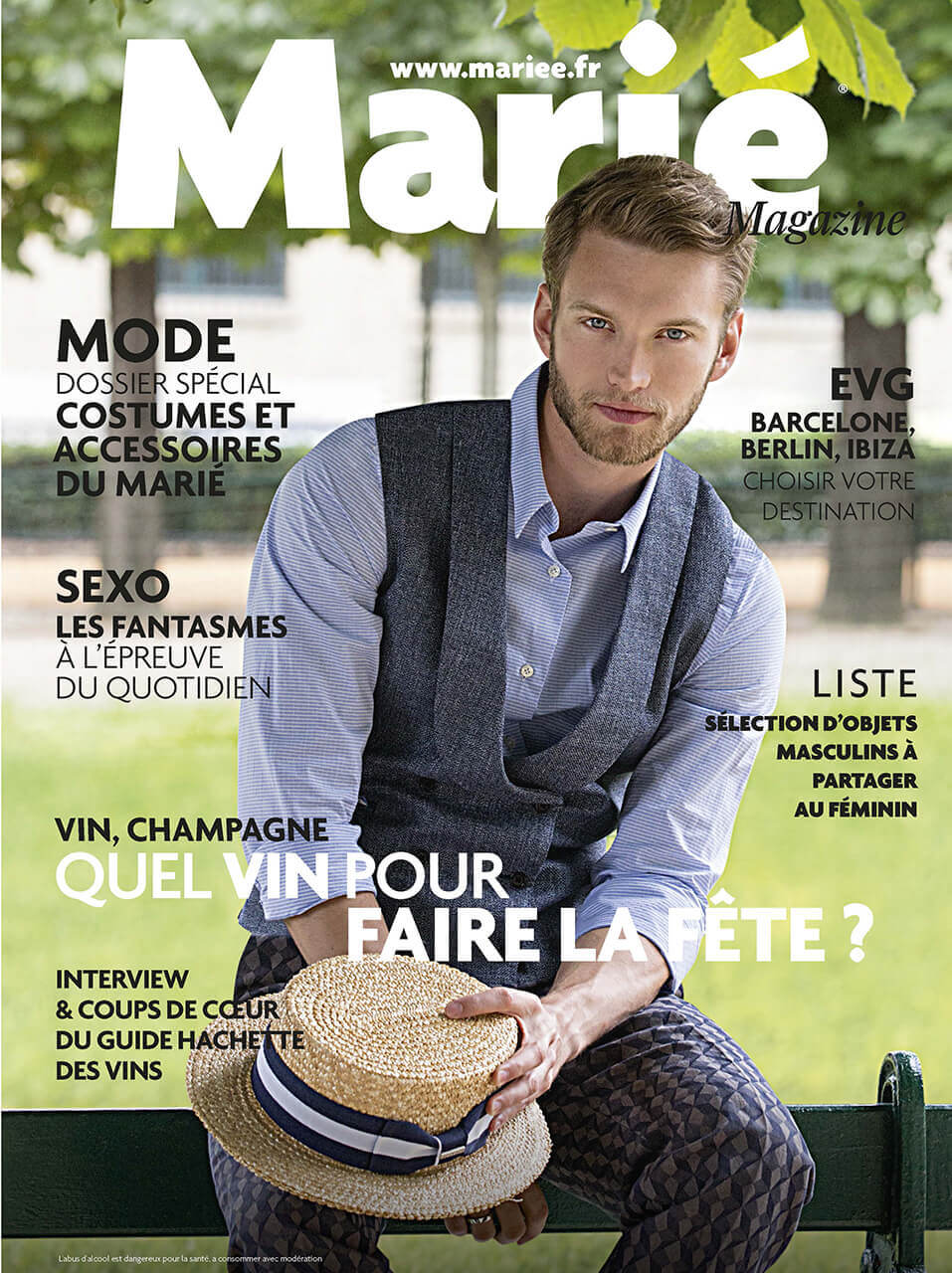 Couverture Marié Magazine 102 - Supplément masculin