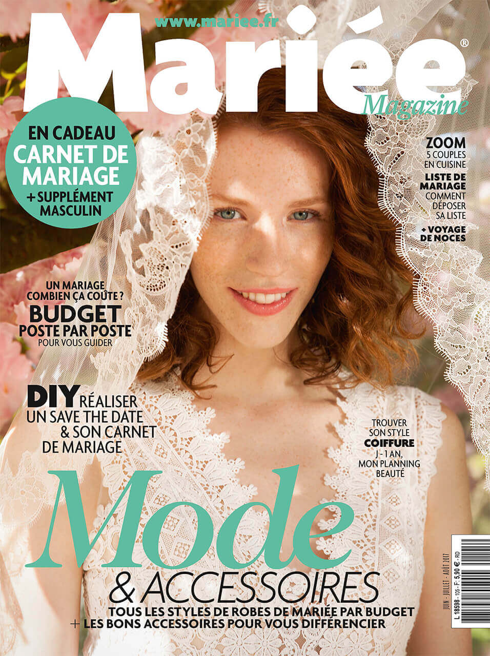 Couverture Mariée Magazine 105