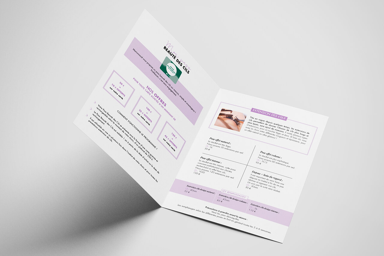 Flyer Marionnaud - Pages intérieures
